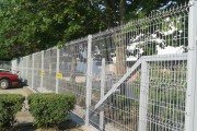 Panelna ograda alu siva - RAL 7040 - Vektor Nis